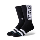 Bas Stance OG Mid Cushion Noir - Genetik Sport